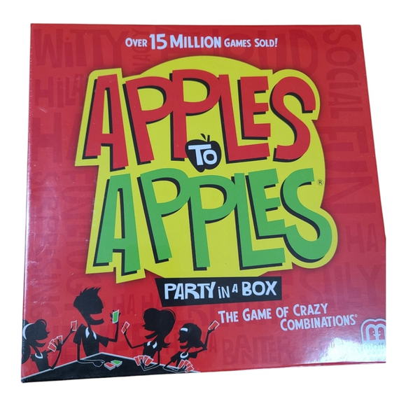 Mattel Apples to Apples Board Game - New Sealed - Picture 1 of 4